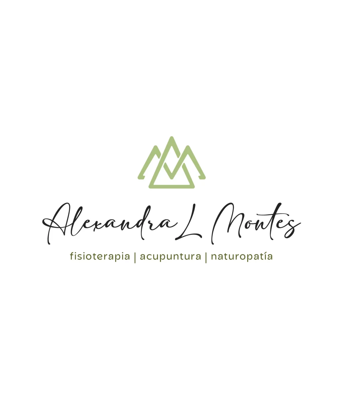 Clínica Fisioterapia Alexandra Montes Logo