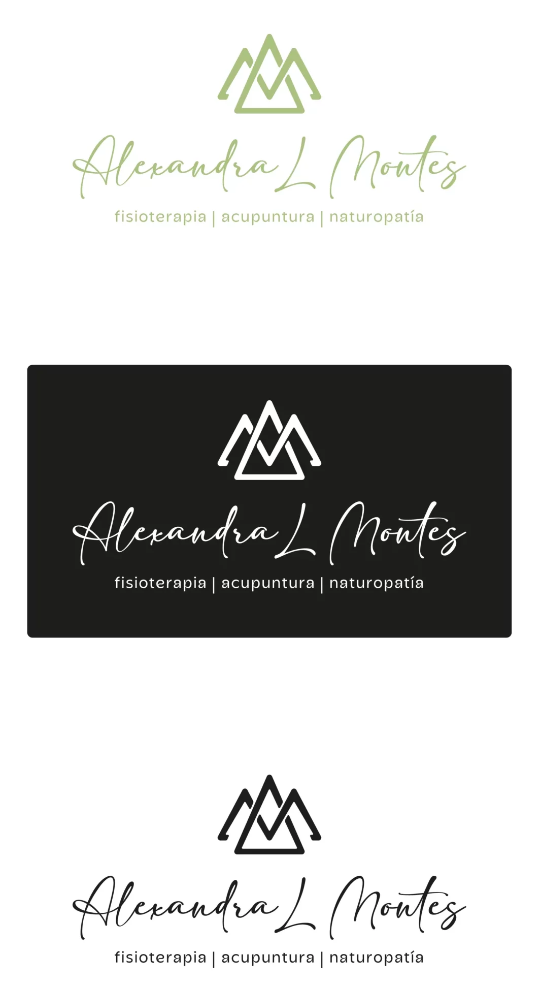 Clínica Fisioterapia Alexandra Montes Logo3